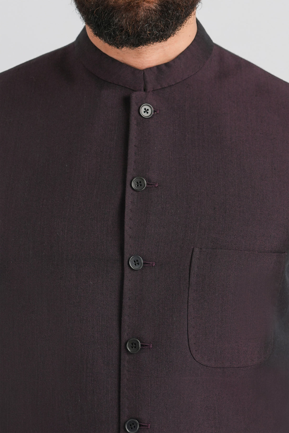 HANDLOOMED-WAISTCOAT-MAROON