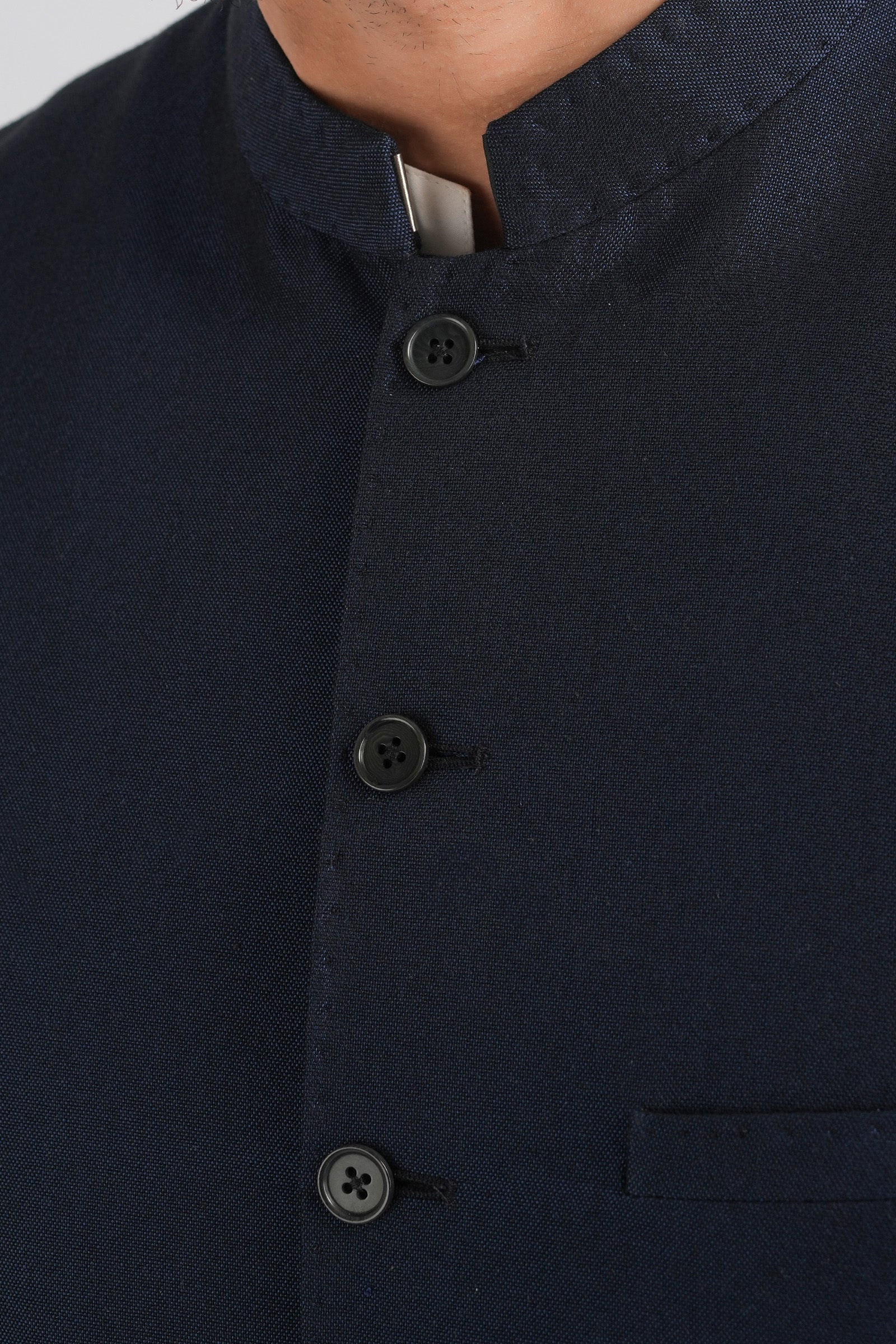 HANDLOOMED-WAISTCOAT-BLUE WAISTCOATS