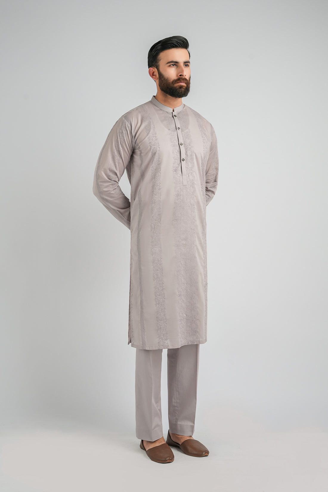 EMBROIDERED-KURTA-LILAC