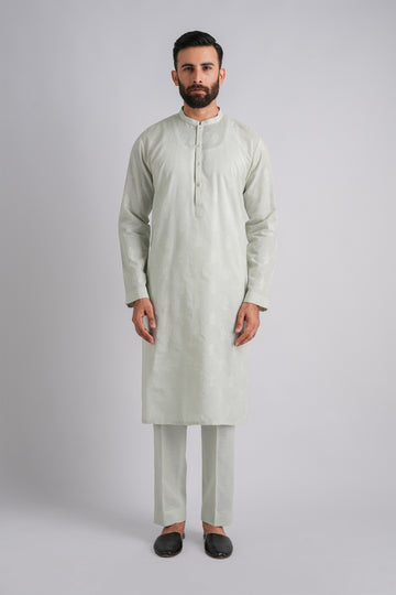 EMBROIDERED-KURTA-TROUSER-CREAM