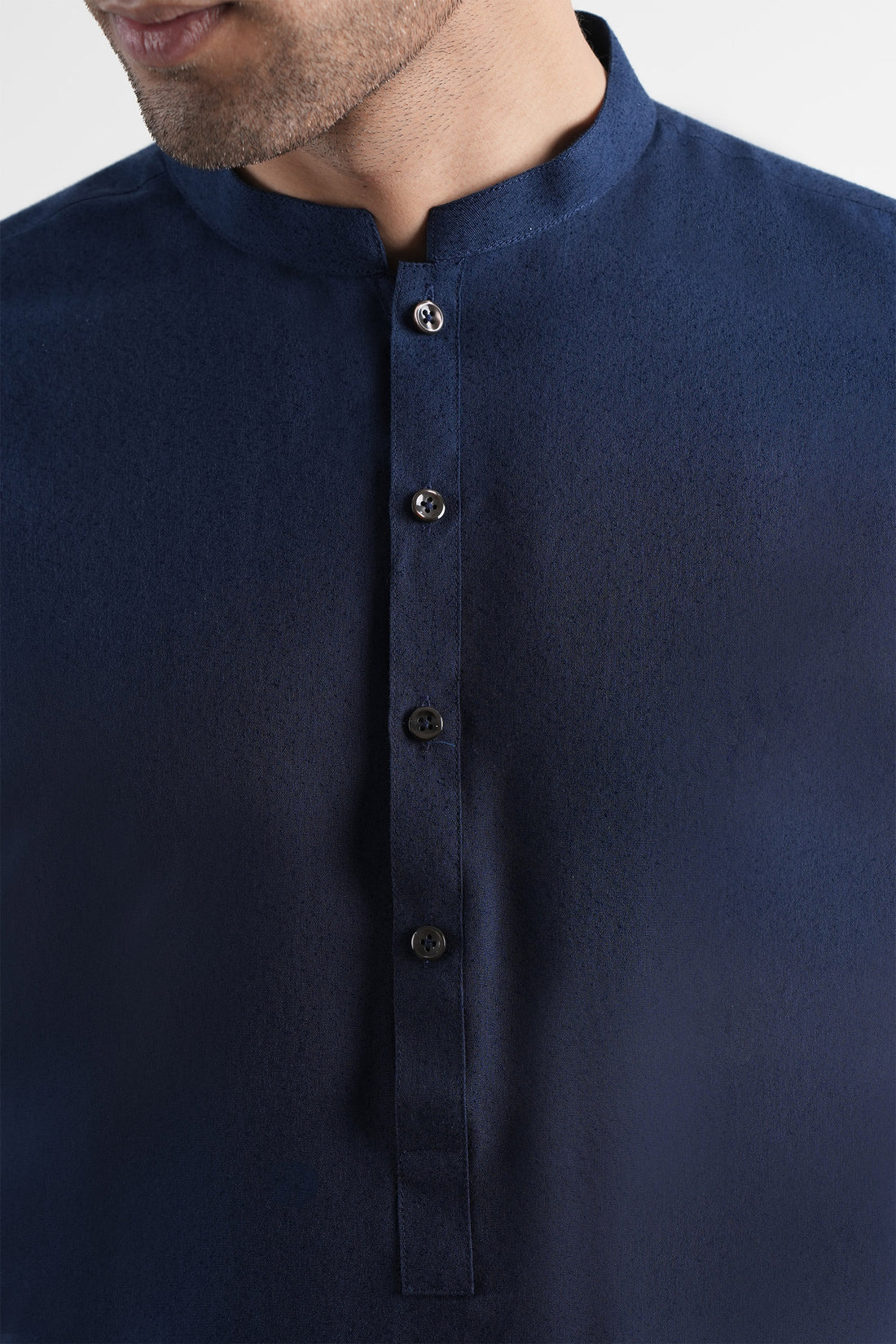 Lawn Karandi  Shalwar Kameez Blue