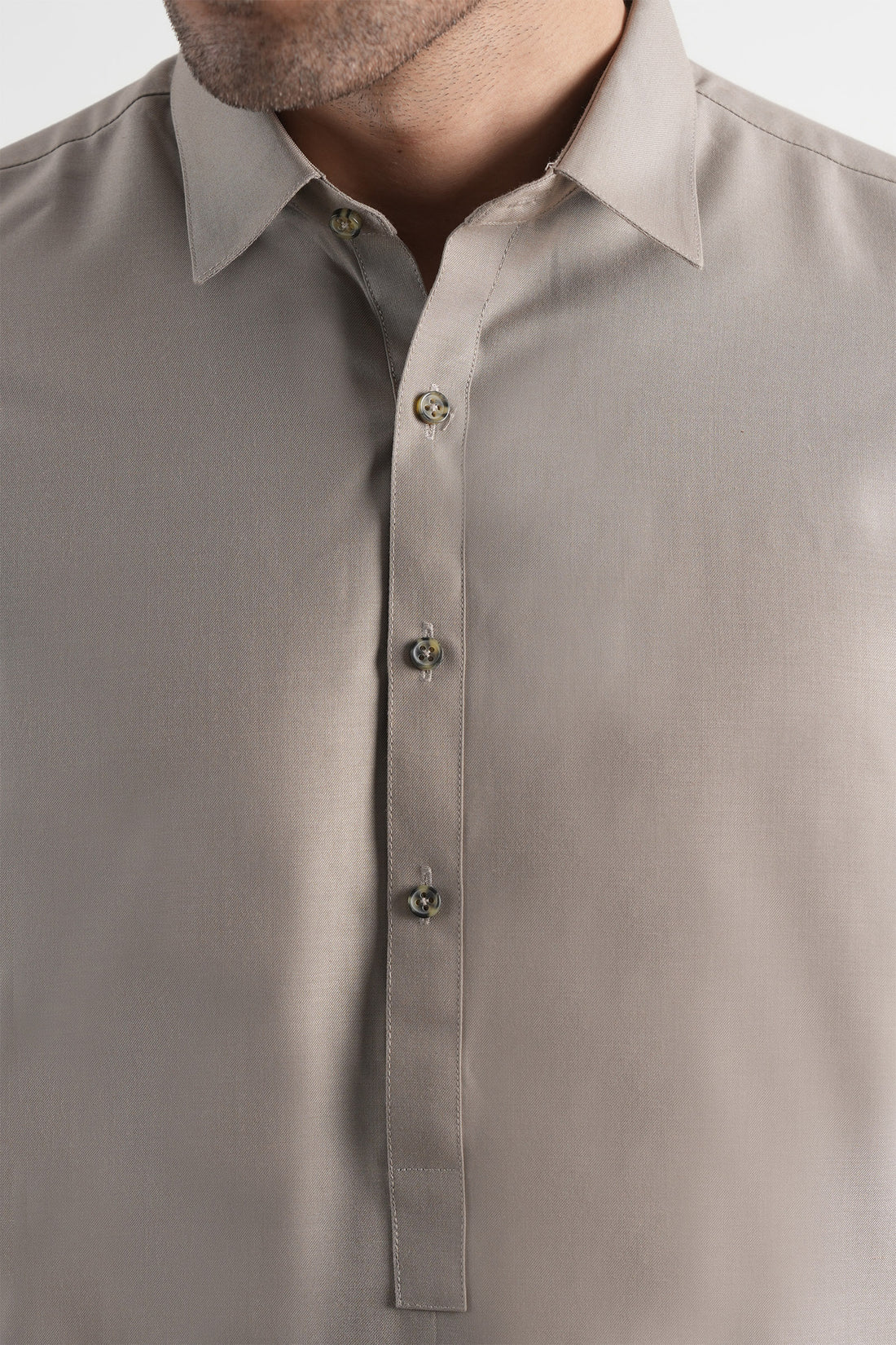 Tropical  Shalwar Kameez Beige