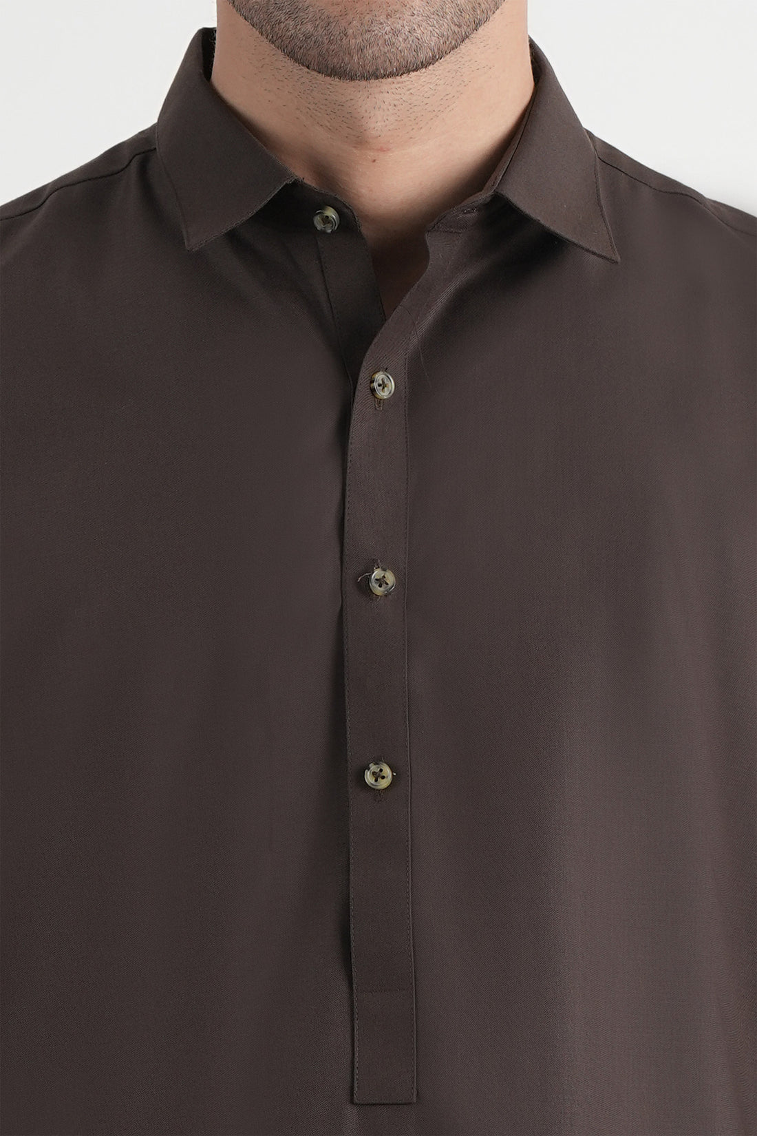 Tropical  Shalwar Kameez Brown
