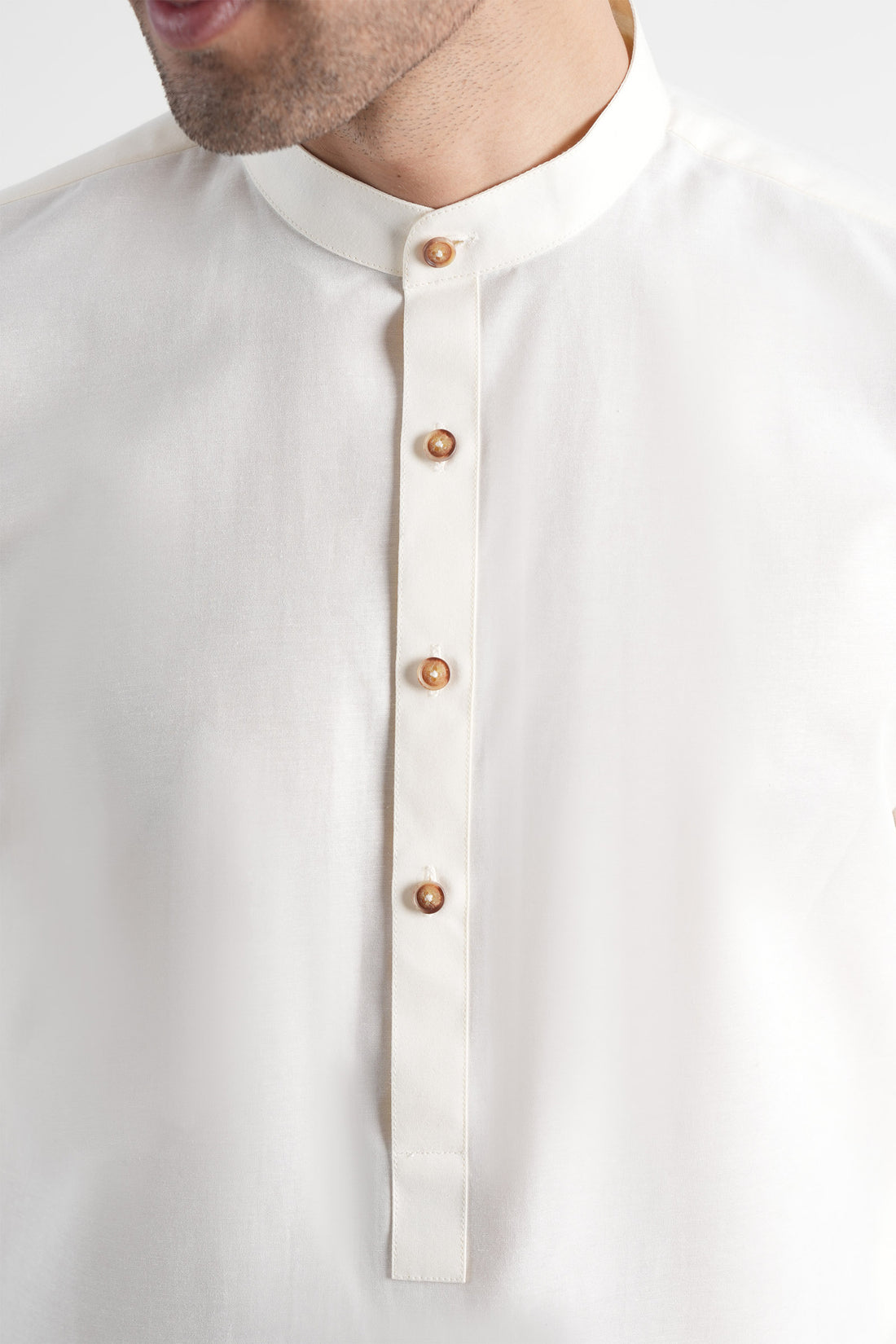 Crystal Karandi Shalwar Kameez Off White