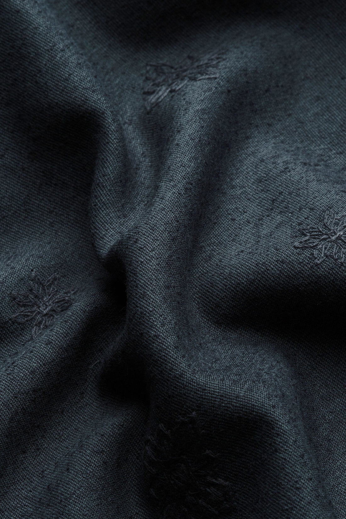 Embroidered Dark Grey