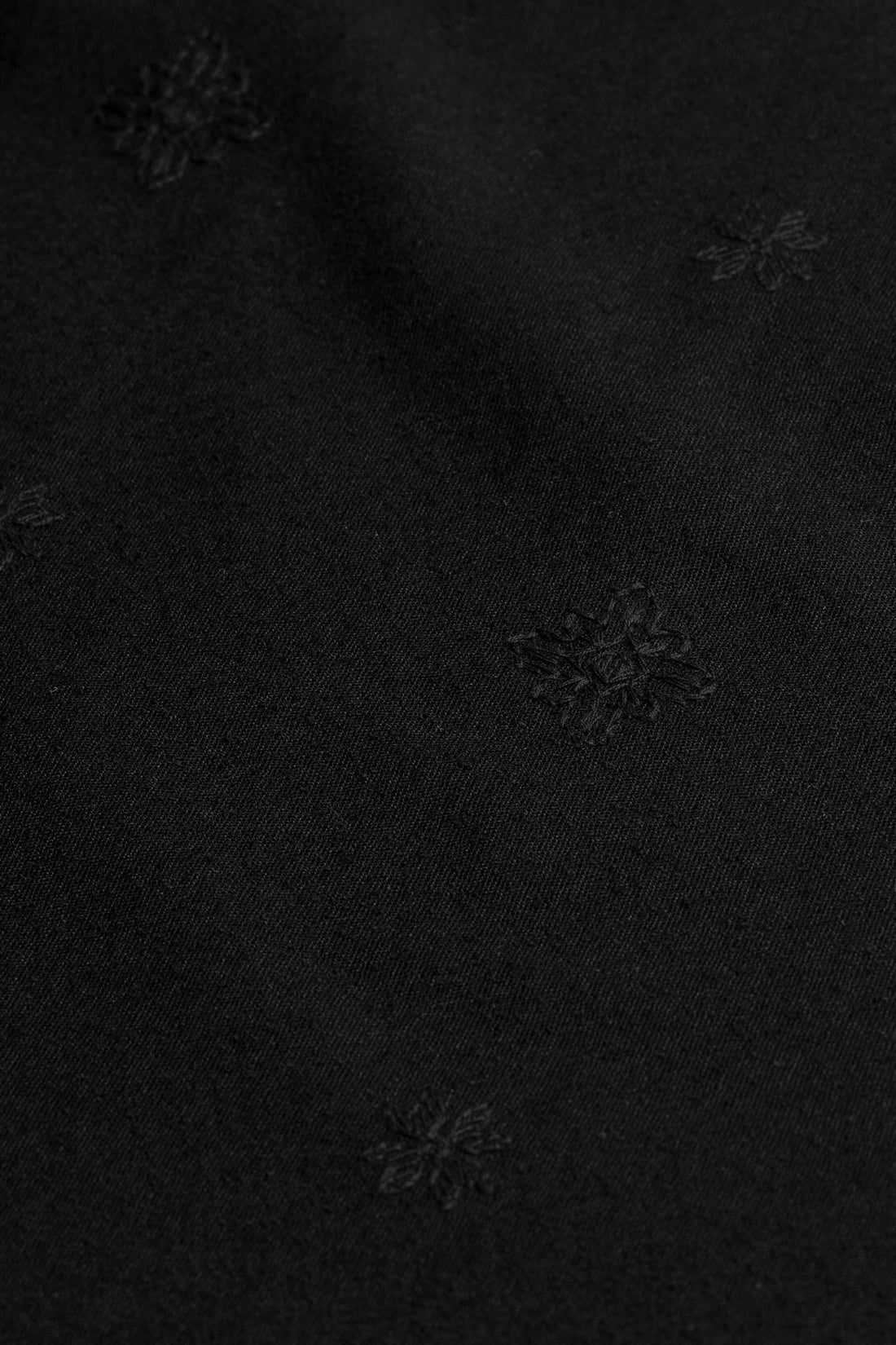 Embroidered Black