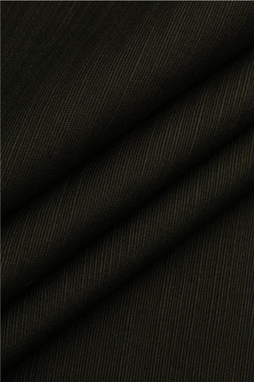 Slub Khaddar Olive Green