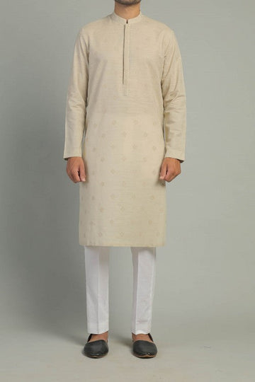 Embroidered kurta Stone