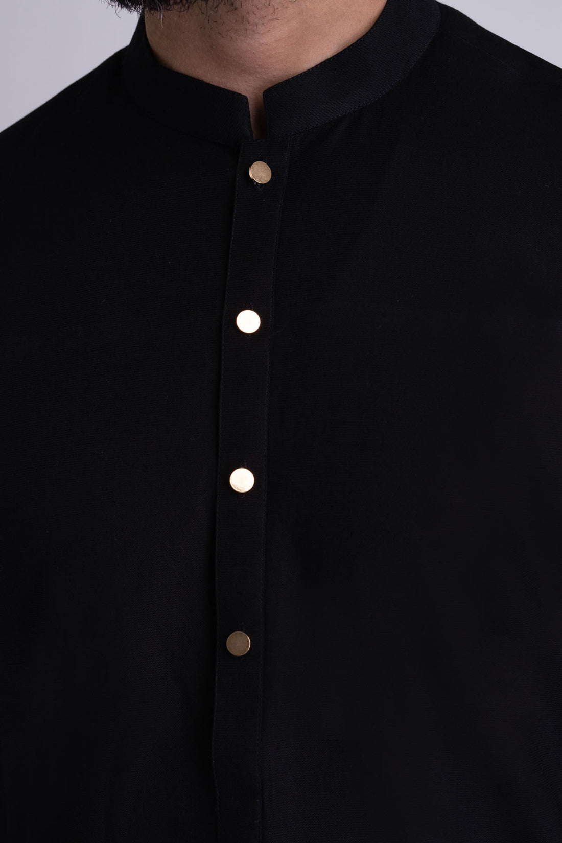 KURTA TROUSER-BLACK