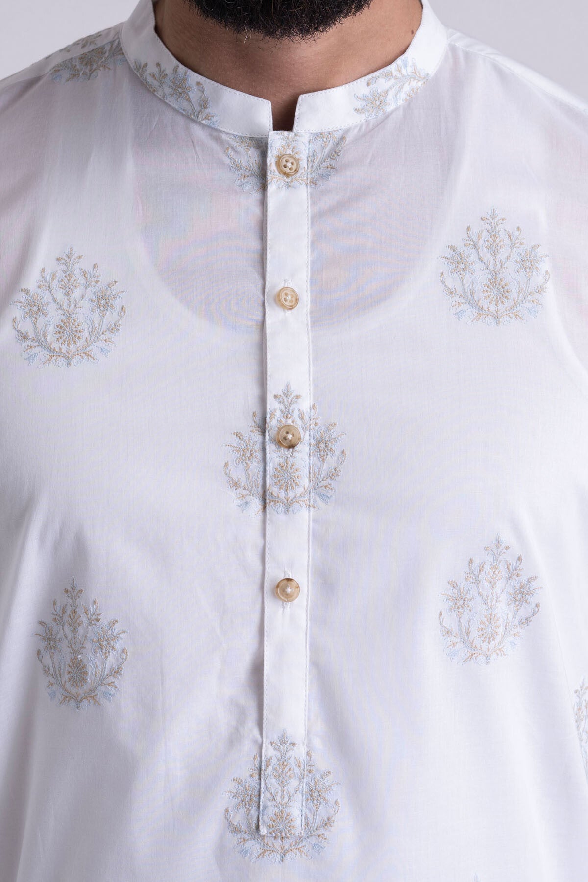 EMBROIDERED-KURTA-WHT