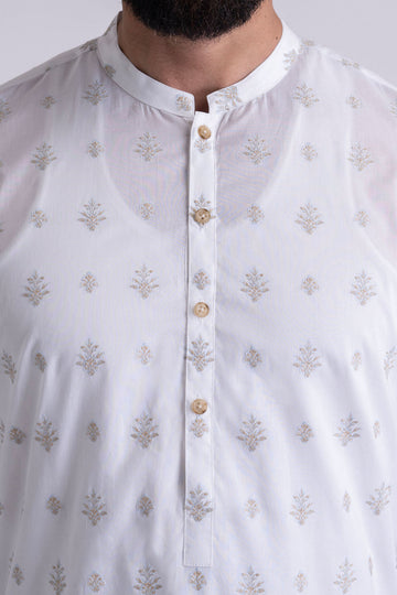 EMBROIDERED-KURTA-WHT