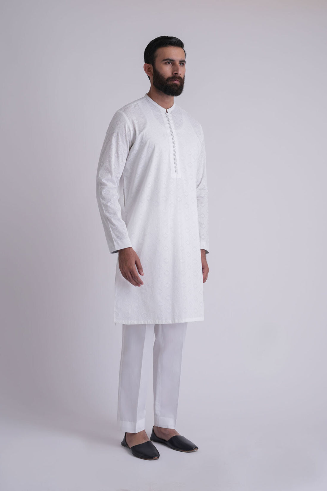 EMBROIDERED-KURTA-WHT