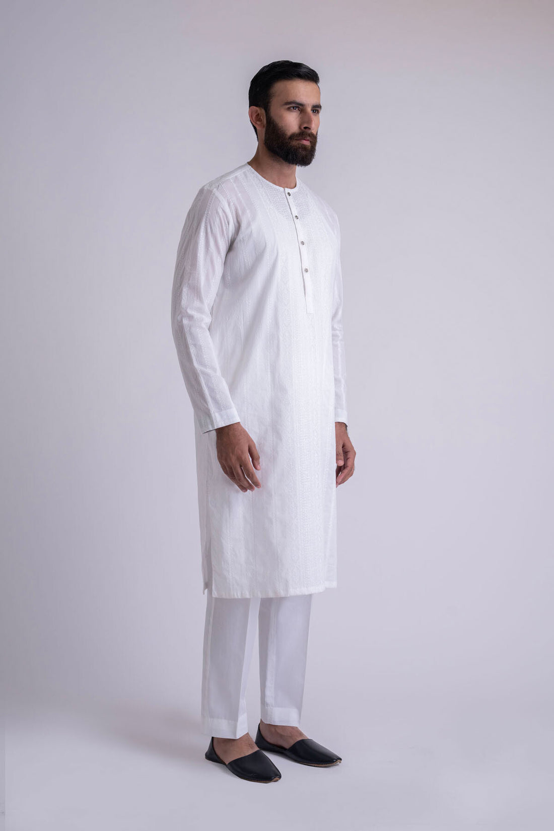 EMBROIDERED-KURTA-WHITE