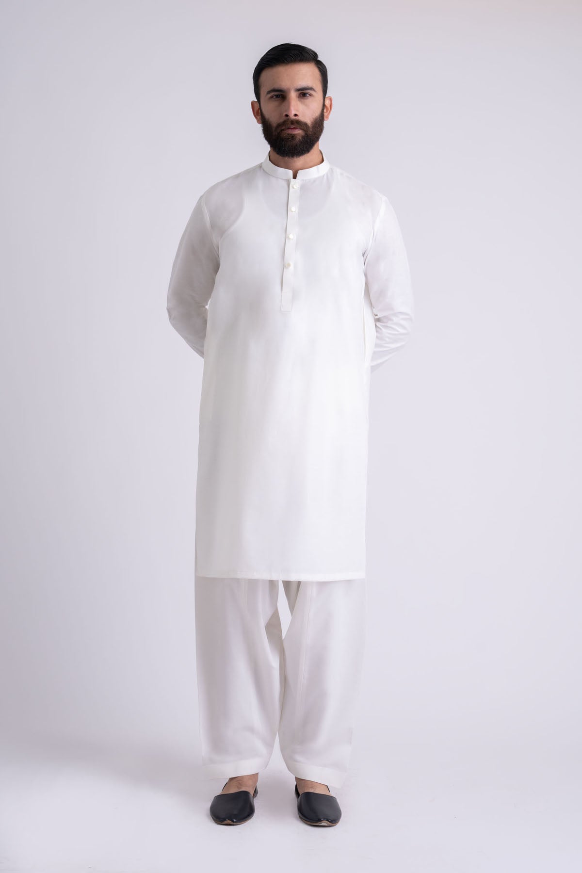 SHALWAR KAMEEZ-OFF-WHITE