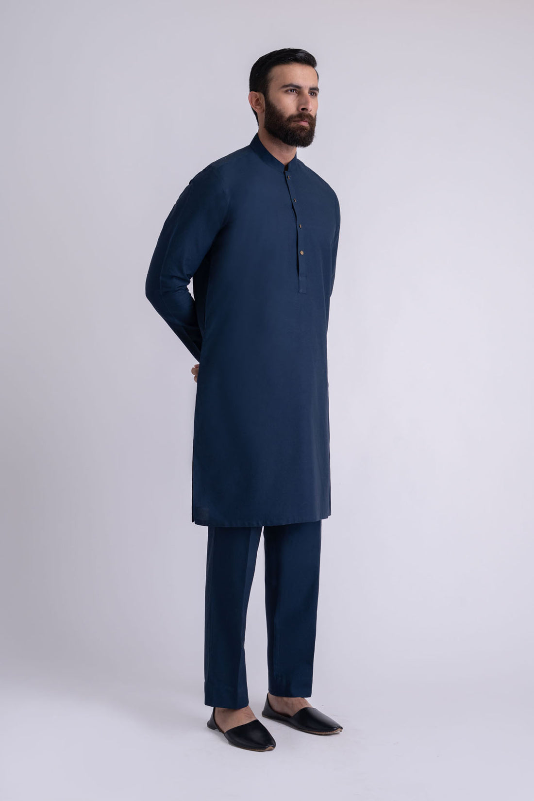 Kurta Trouser-NAVY-BLUE