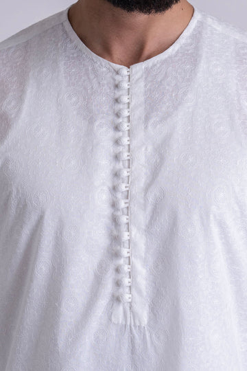 EMBROIDERED-KURTA-WHITE