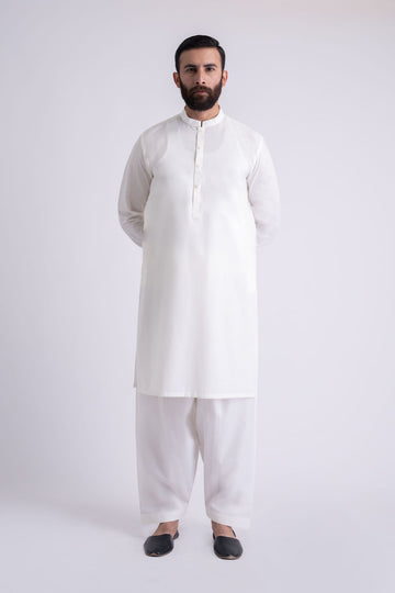 SHALWAR KAMEEZ-WHITE