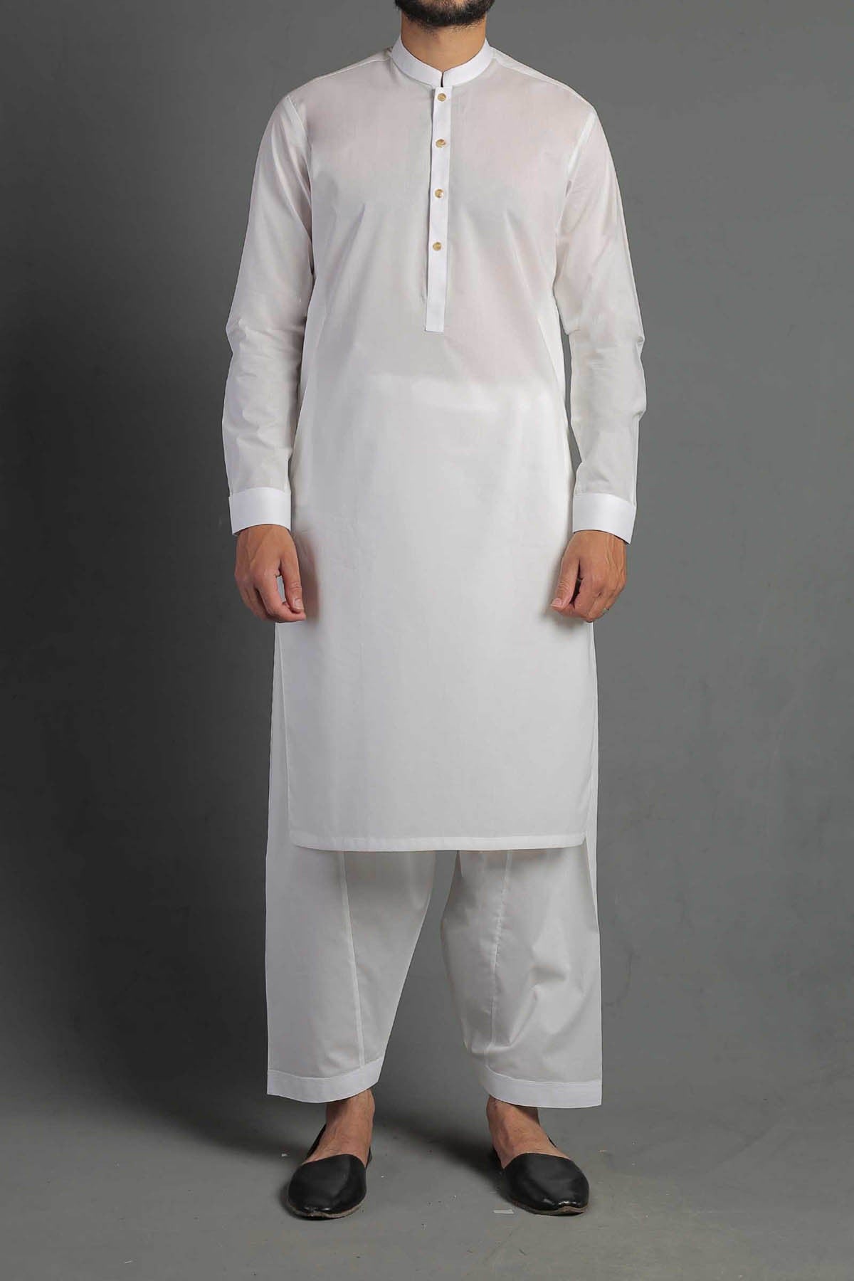 Shalwar Kameez Pearl White