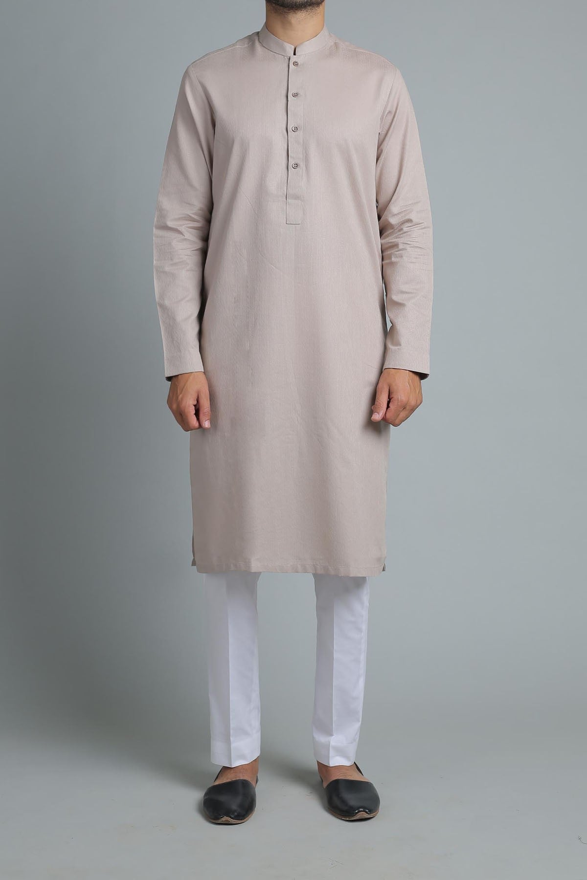 Khaddar Kurta Beige