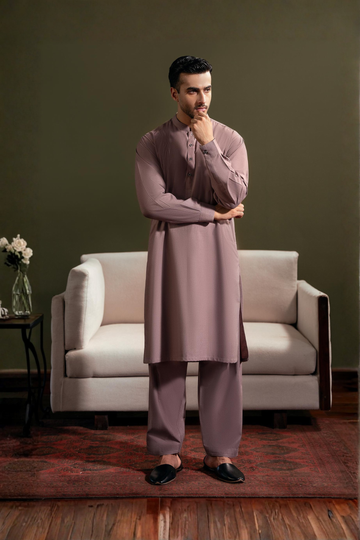 SHALWAR KAMEEZ-ROS-WOOL
