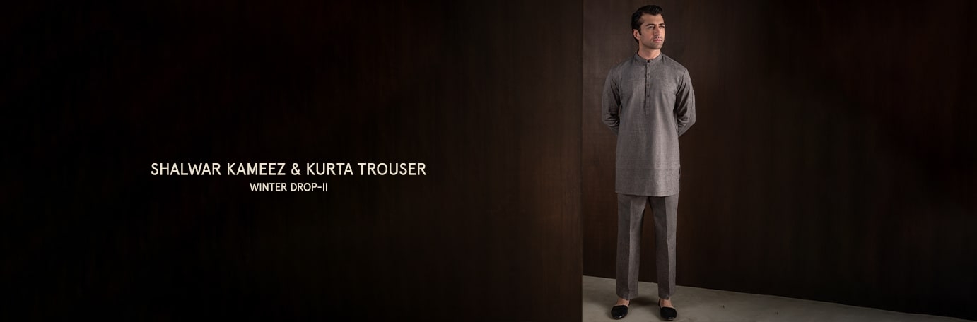 SHALWAR KAMEEZ & KURTA TROUSERS