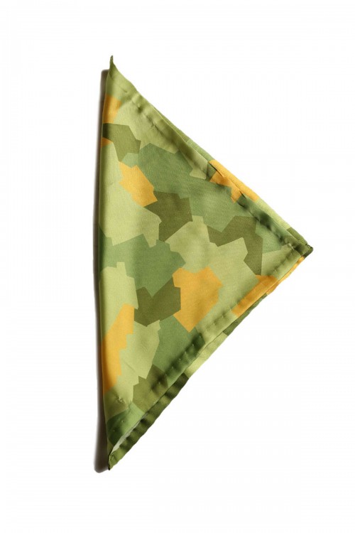 POCKET SQUARE-MPS-Green Yellow