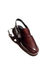 Frontier Shoe Red Burgundy Brush Off