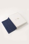 Fully Embroidered - Navy Blue with White Trouser