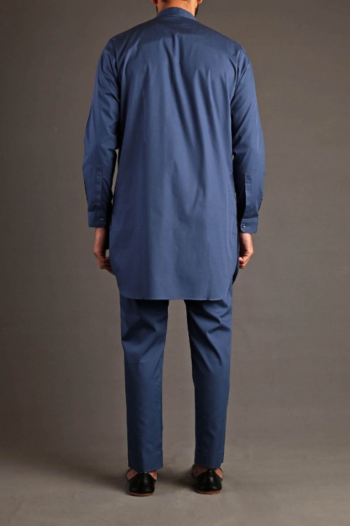 KURTA TROUSER-KTS 2001-Blue