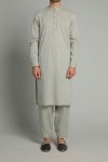 Shalwar Kameez - Silver